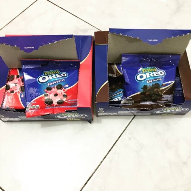 Oreo Mini / Mini Oreo Biscuits 1 Box Contents 10 Packs | Shopee Malaysia