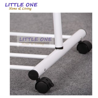 3 In 1 Carbon Steel DIY  Wardrobe Drying Rack With Wheels  3 In 1 Carbon Steel DIY  Wardrobe Drying Rack With Wheels
