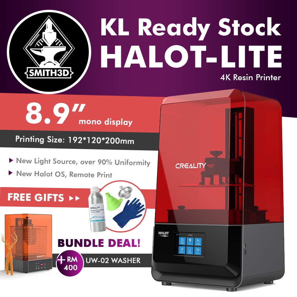 Creality3D HALOT-Lite: Resin 3D Printer | Shopee Malaysia