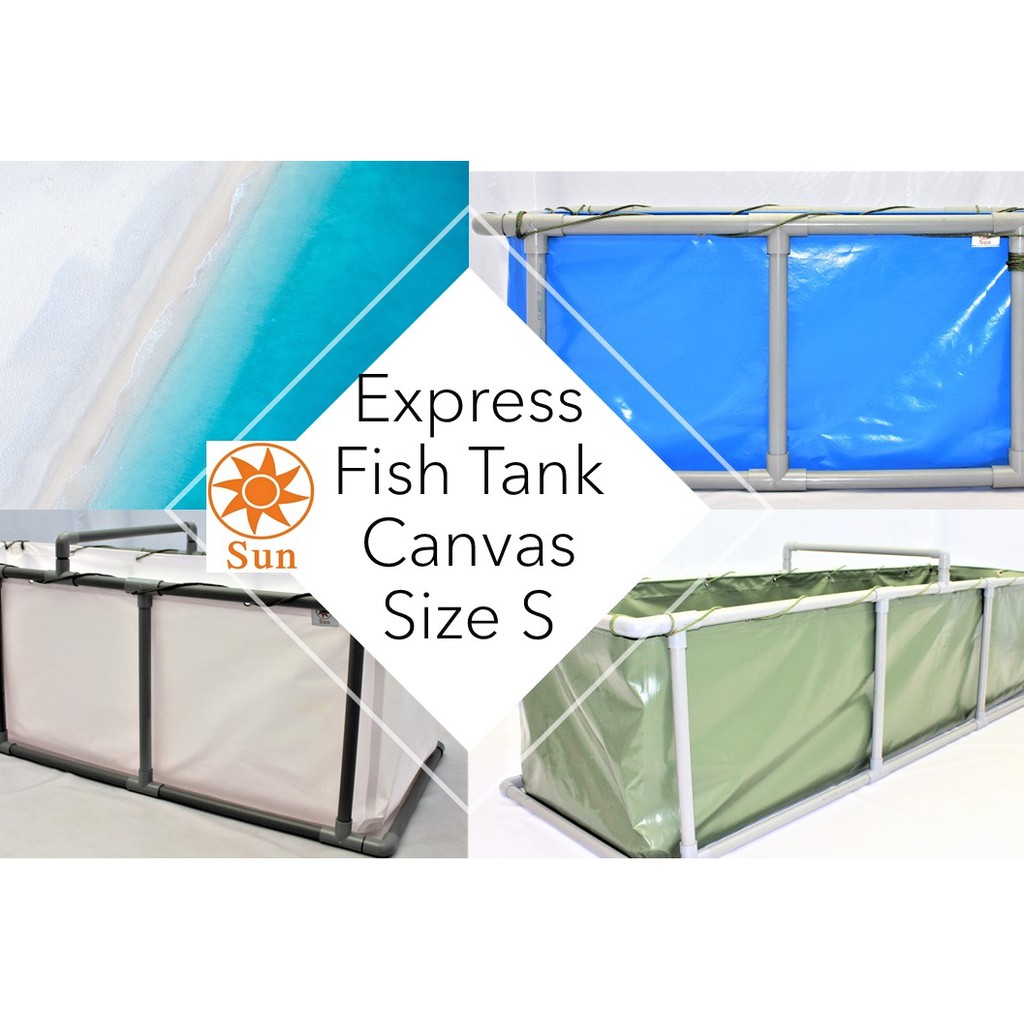 Size S Express Fish Tank Canvas Only Pool Aquarium  Kanvas 