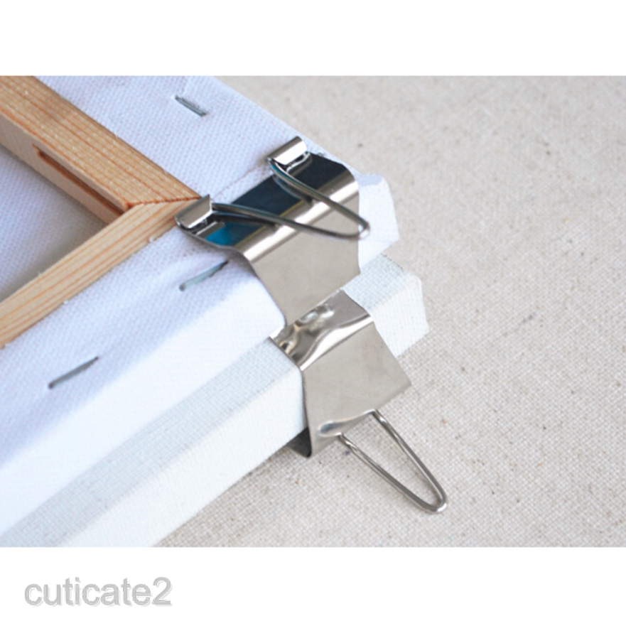 Double Head Stainless Steel Canvas Clips for Oil Art Painting 6x3x3cm