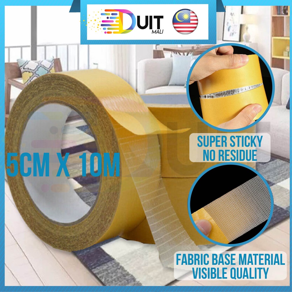 Duitmali Gam Double Sided Kuat Waterproof Double Sided Tape Super