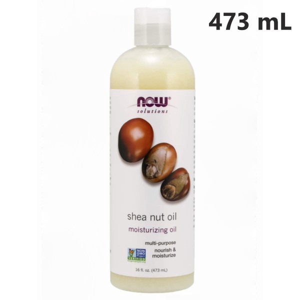 Now Foods, Solutions, Shea Nut Oil, Pure Moisturizing Oil, 16 fl oz ...