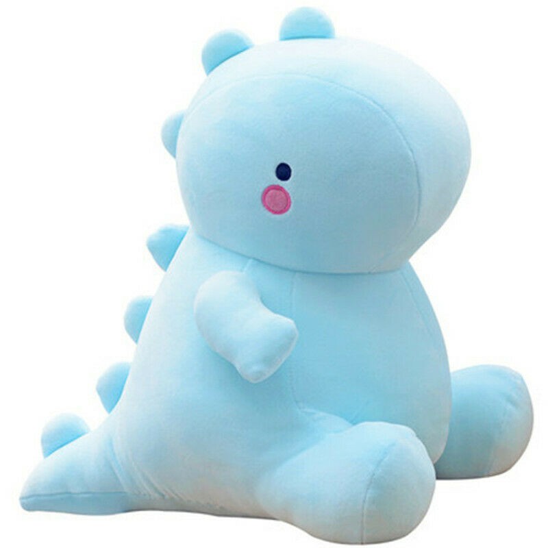 blue plush dinosaur