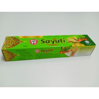 Ubat Gigi Kayu Sugi 75g Sayuti Shopee Malaysia