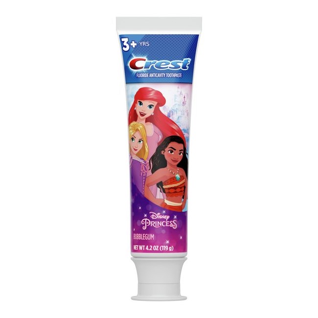 Crest, Fluoride Anticavity Toothpaste, Disney Princess Moana, Bubble ...