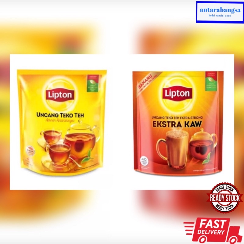 Lipton Teapot Sachets (2g x 20s) Shopee Malaysia