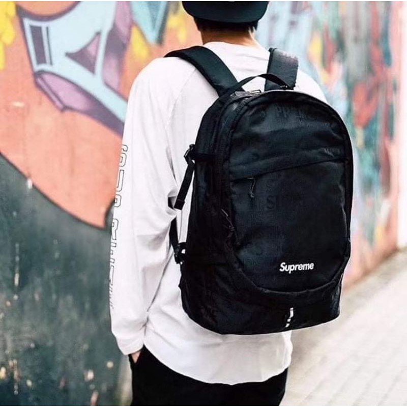 [READYSTOCK] Backpack Supreme School Bag Sekolah Shopee Malaysia