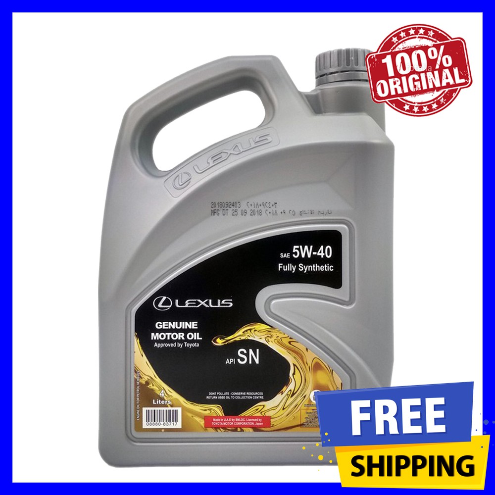 Nissan motor oil 5w40