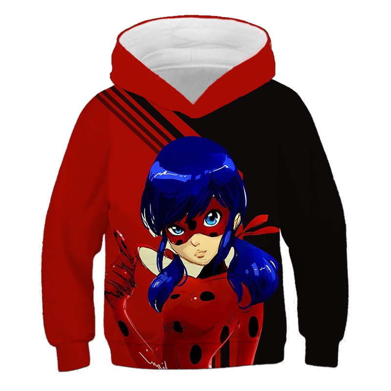 Ladybug Junior Kids Hoodie 4-14 Years Old Cartoon Anime children Sports  Sweatshirt 2022 Summer Sale Free Shipping Baby Clothing Boys Girls  Universal Pullovers | Shopee Malaysia