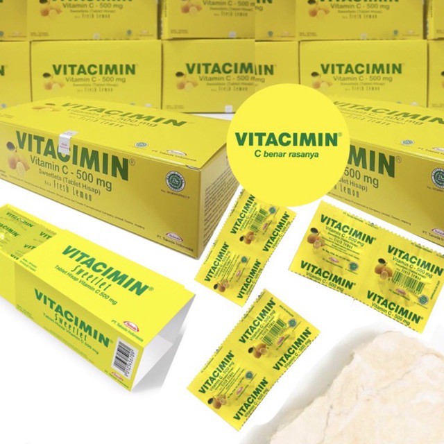 Buy Vitacimin C 500mg Sweetlets Tablet Hisap Seetracker Malaysia