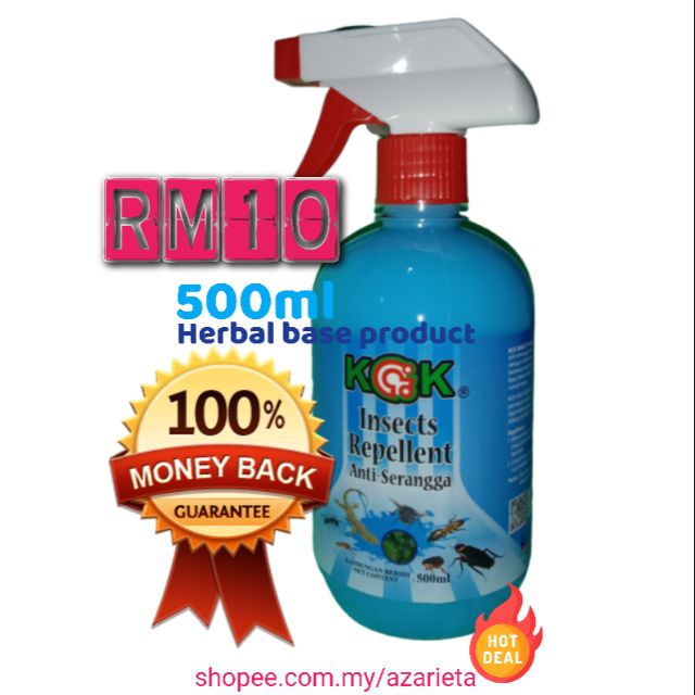 KCK / SOS Insect Repellent Shopee Malaysia