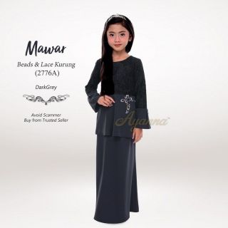  BAJU KURUNG MODEN BUDAK  KURUNG  RAYA AYANNA 2776A 