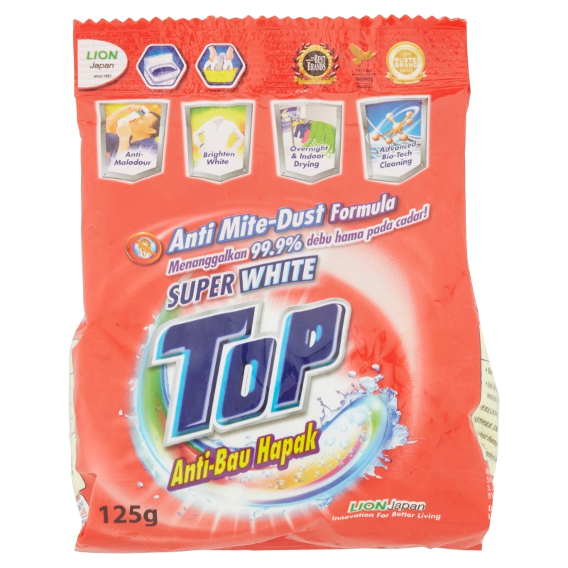Top Powder Detergent Super White 100g MD1 Shopee Malaysia
