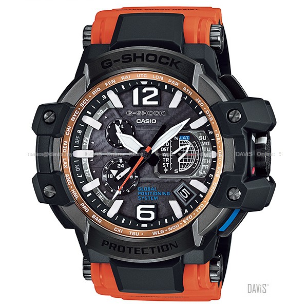 g shock gravitymaster orange