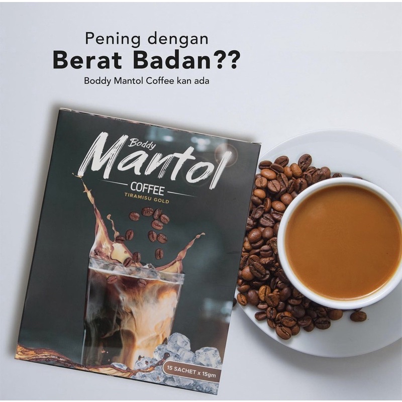 BODDY MANTOL COFFEE KOPI MANTOL BY ALIFF SYUKRI | Shopee Malaysia