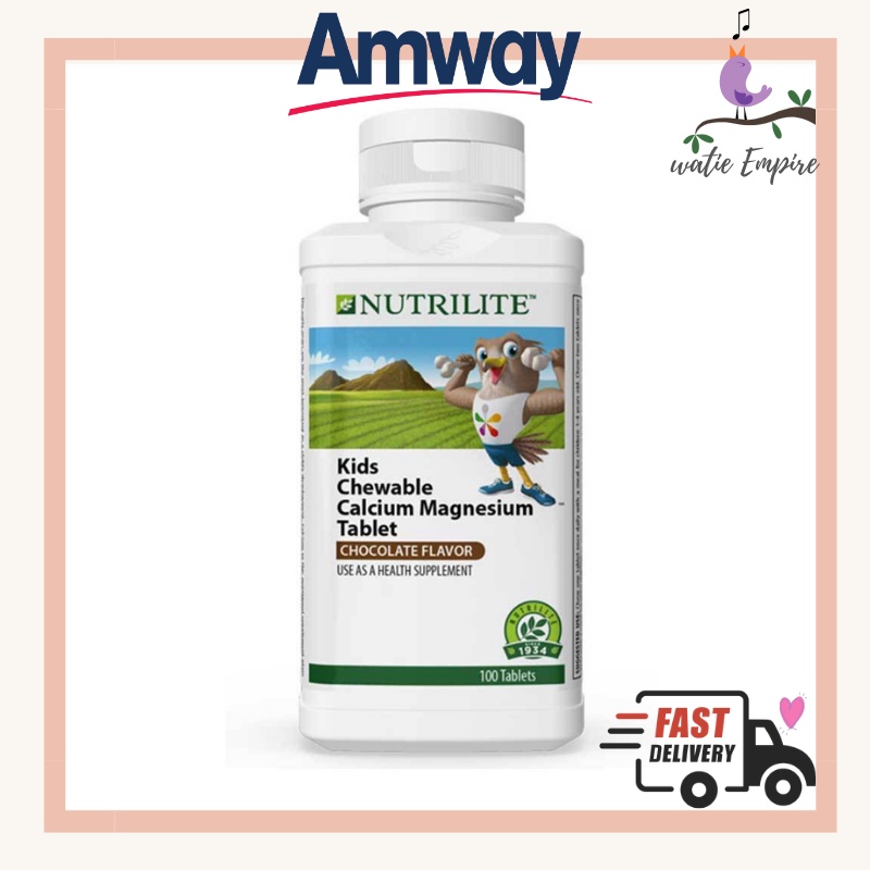 Nutrilite Chewable Calcium Magnesium - 100 Tab | Shopee Malaysia