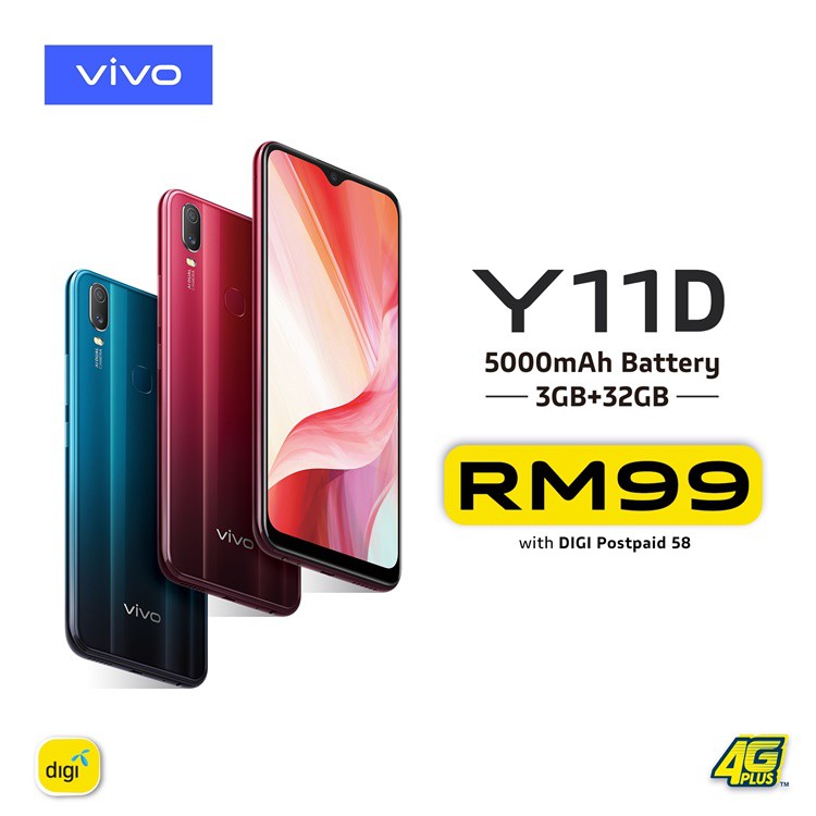 VIVO Y11D DIGI POSTPAID PLAN | Shopee Malaysia