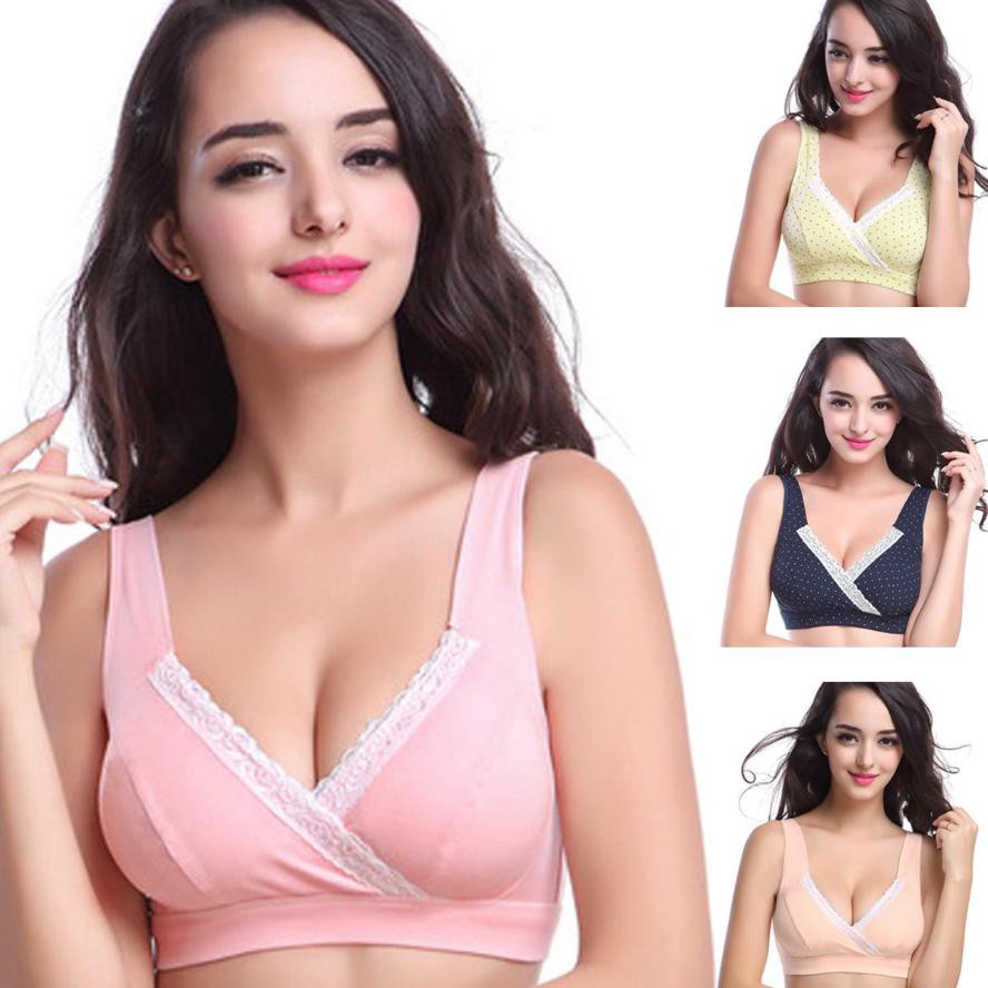 Lace Cotton Maternity Breastfeeding Nursing Bra Ready Stock Malaysia Shopee Malaysia