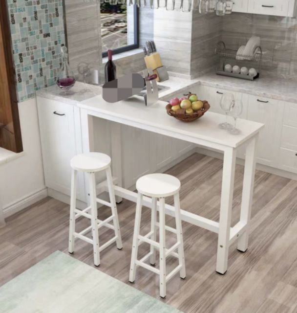 12 12 Ready Stok Meja Bar Ruang Tamu Dan Kabinet Dapur Table Bar For Living Room Extand Kitchen Kabinet 2 Stool Shopee Malaysia