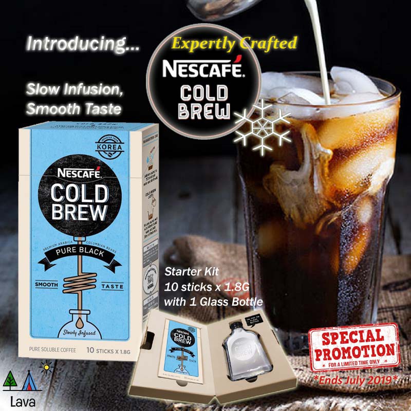 SALE NOW Nescafe Cold Brew Starter Kit FREE 1 Imported ...