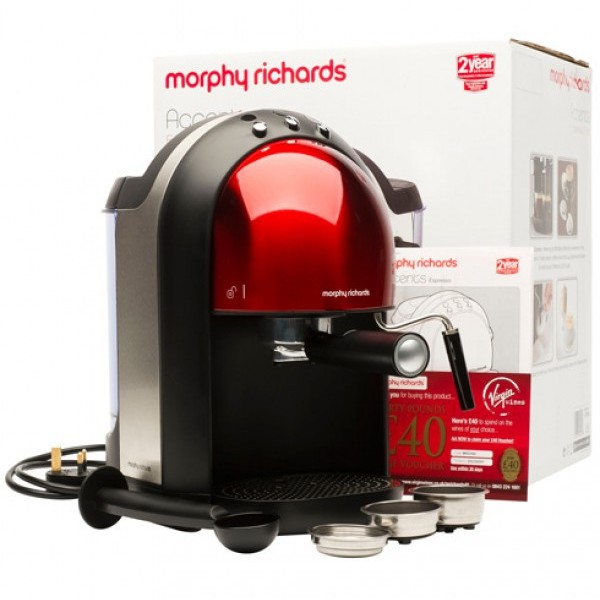 morphy richards accents coffee machine