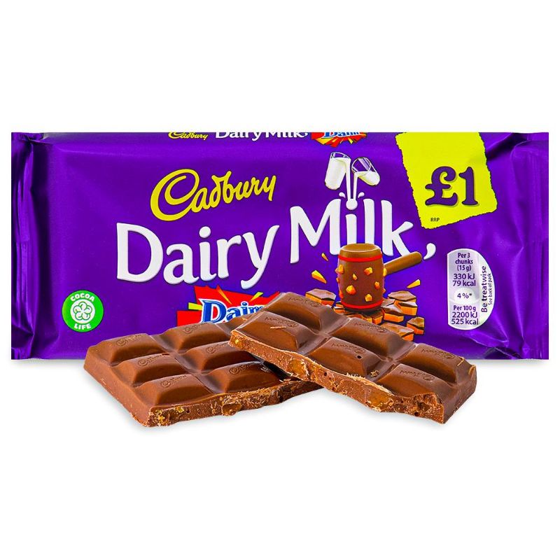 Buy Coklat Cadbury Dairy Milk Daim Chocolate Bar 120g Seetracker Malaysia