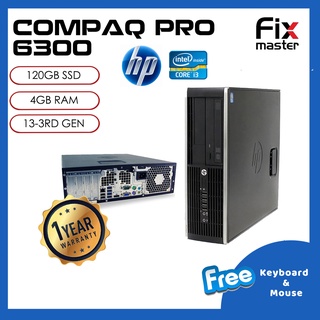 FIXMASTER HP Compaq Pro 6300/8300 SFF Desktop (Refurbished)