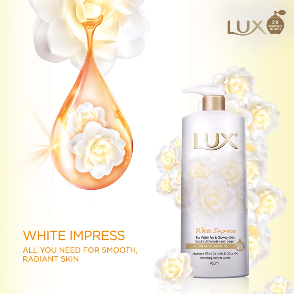 Lux Shower Gel - White Impress (950ml) | Shopee Malaysia