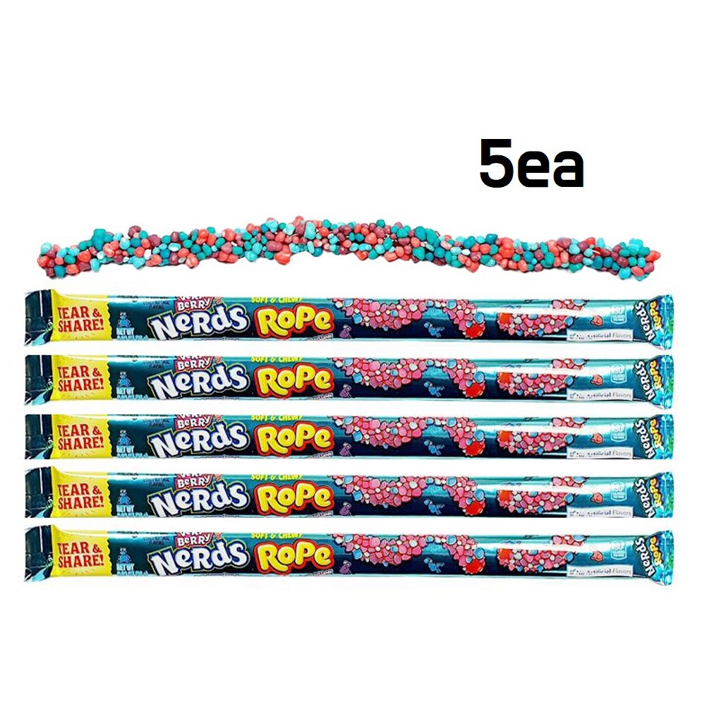 [Koreatown] Nerds Rope Jelly Chewy Candy Very Berry Youtube Muckbang