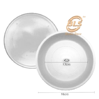 GAFRI INSIDE DIAMETER 13 CM PLASTIC SAUCER FOR FLOWER POT  