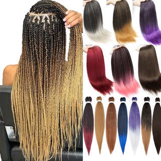 Braiding Hair Pre Stretched Wholesale Synthetic Ombre 26 Inch 95g African EZ Braids Hair Extension