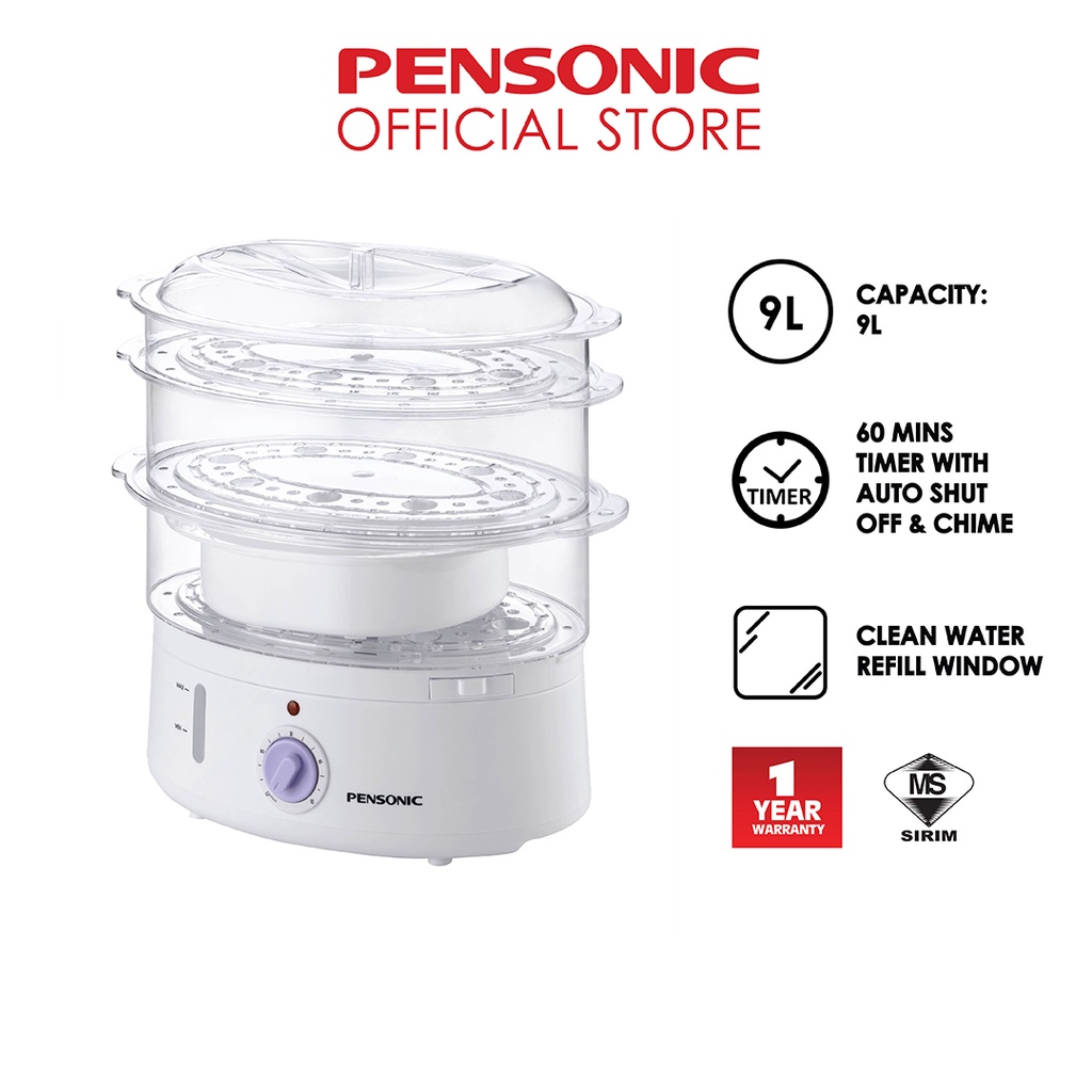 Pensonic Chef's Like Food Steamer (12L) | PSM-1603