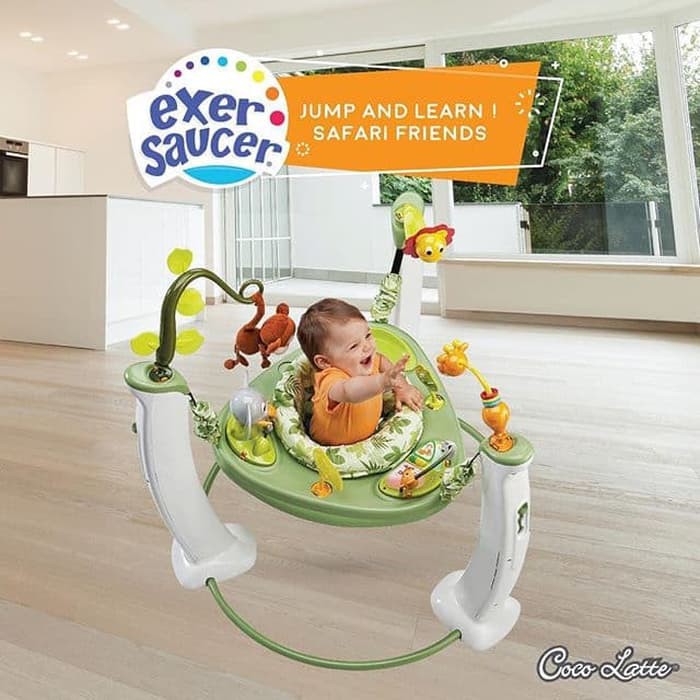 evenflo exersaucer safari friends