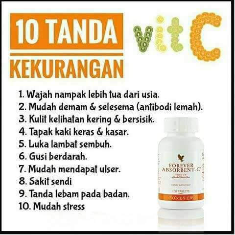 Forever Vitamin C Chewable Absorbent C For Adults And Kids Boleh Kunyah Shopee Malaysia