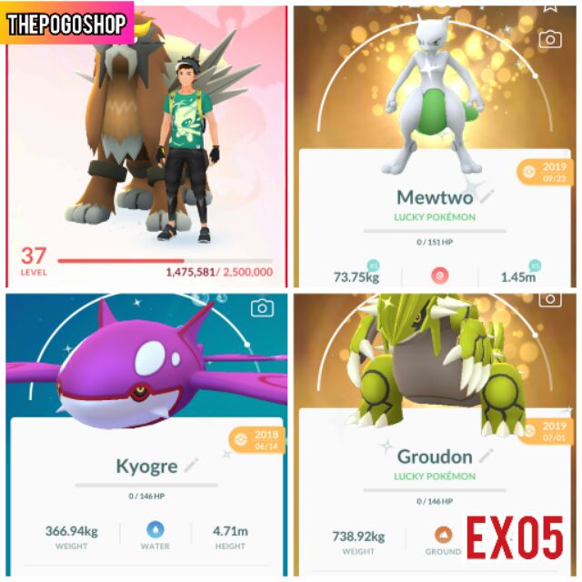 Pokemon Go Account Lv37 Valor C W Shundo Entei Shopee Malaysia