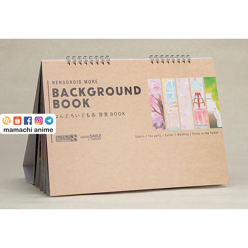 【READY STOCK】GOOD SMILE COMPANY Nendoroid More Background Book 01 (Original)