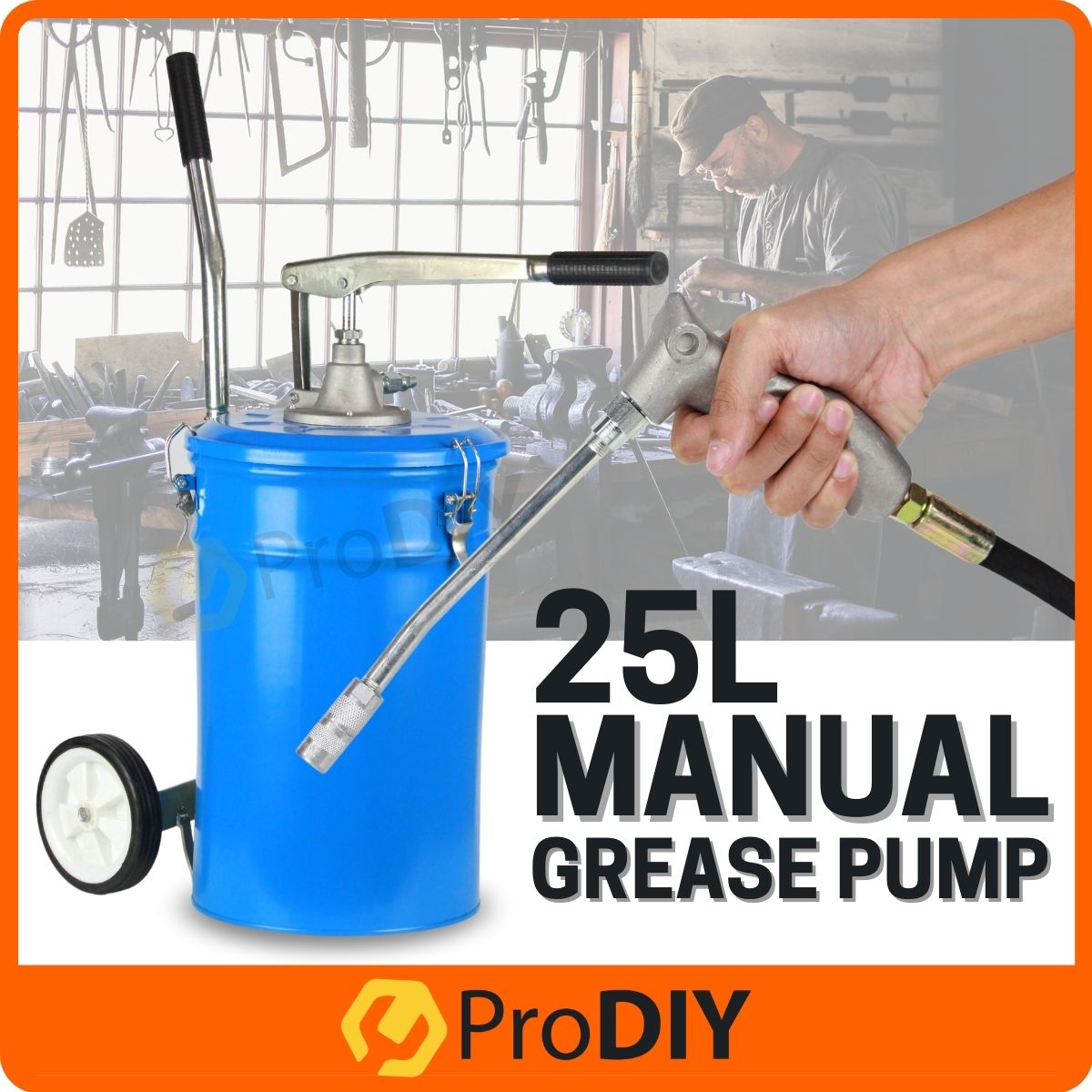 25L Manual Grease Pump Hand Operated Grease Pump Drum Pam Minyak Gris