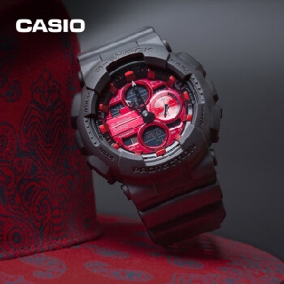 bright red g shock