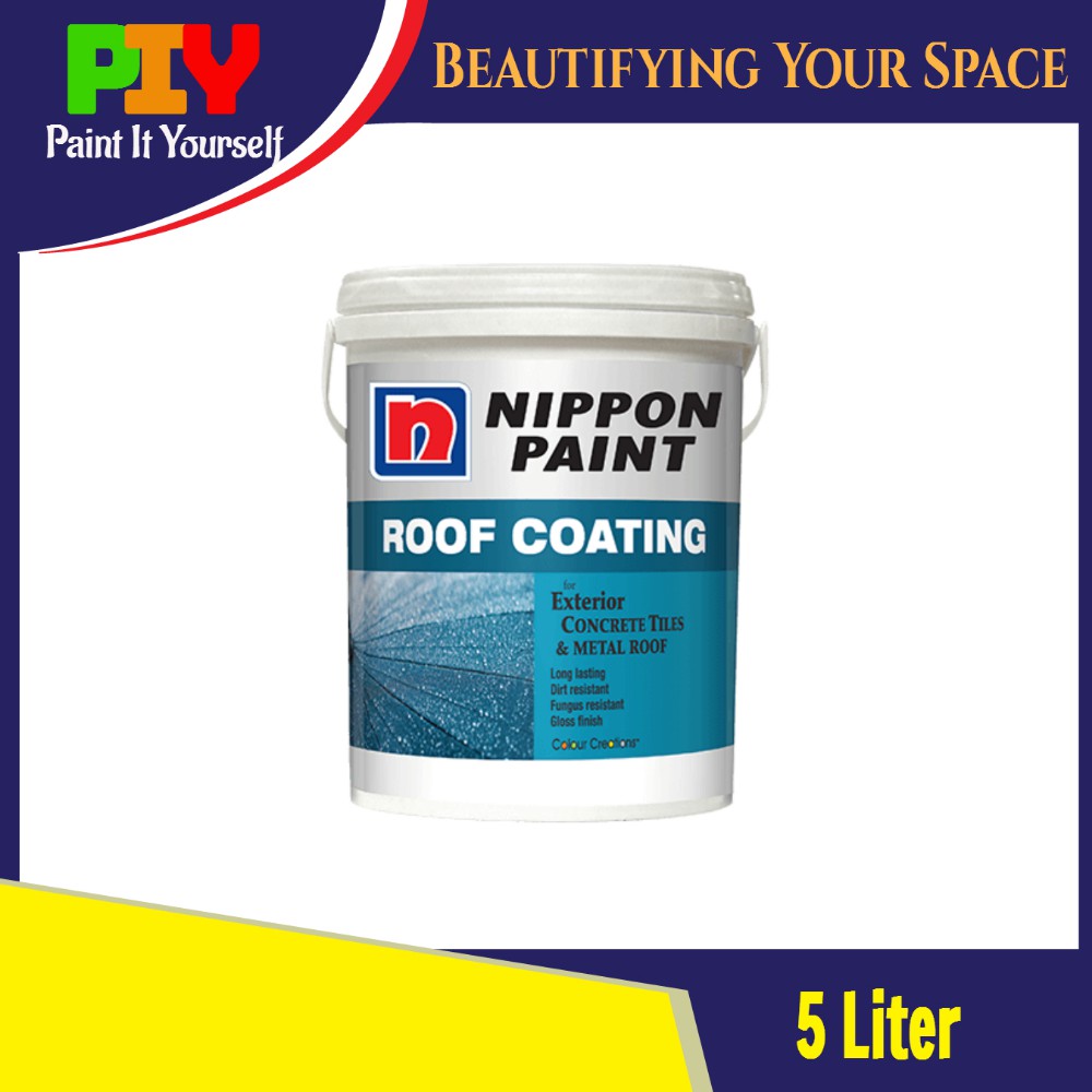 Nippon Paint Roof Coating - 5 Liter | Shopee Malaysia