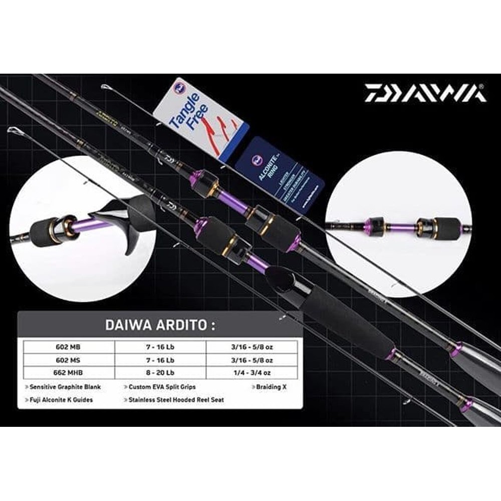 daiwa ardito rod