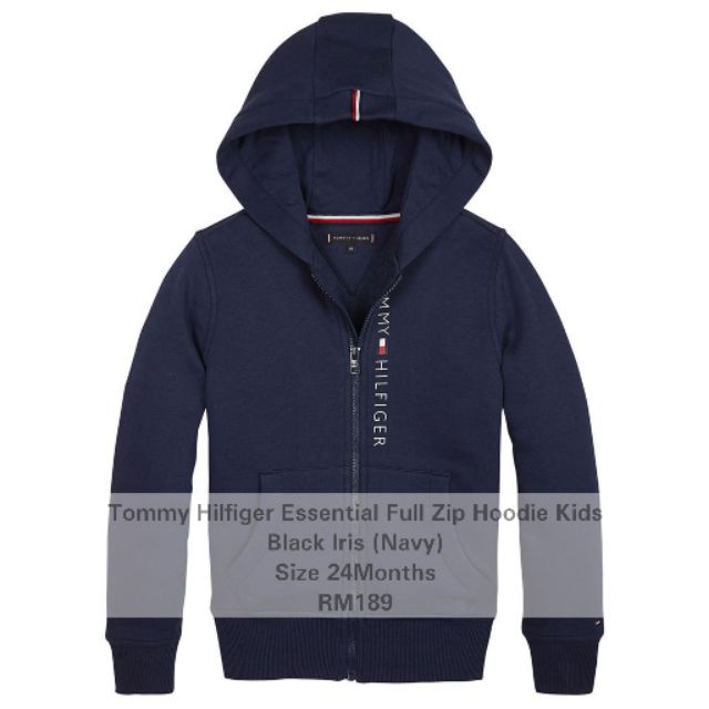 hilfiger zip hoodie