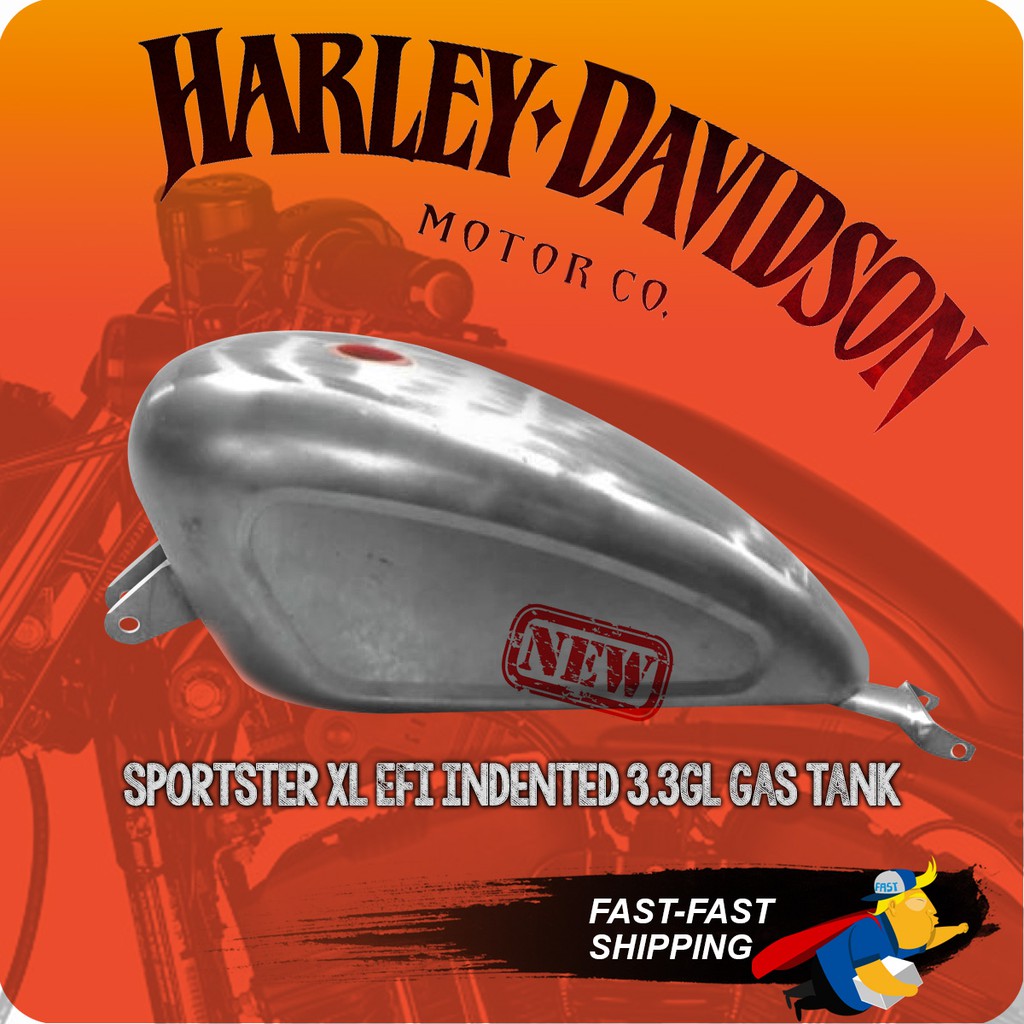 harley 883 tank size