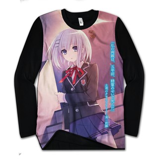 Promo 3d Anime T Shirt Origami Tobichi Date A Life Size Until Xxxxxl Shopee Malaysia