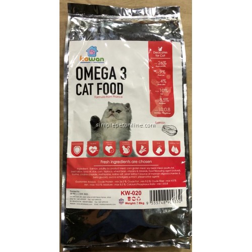 cat food with omega 3