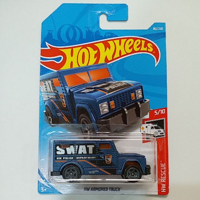 hot wheels swat van