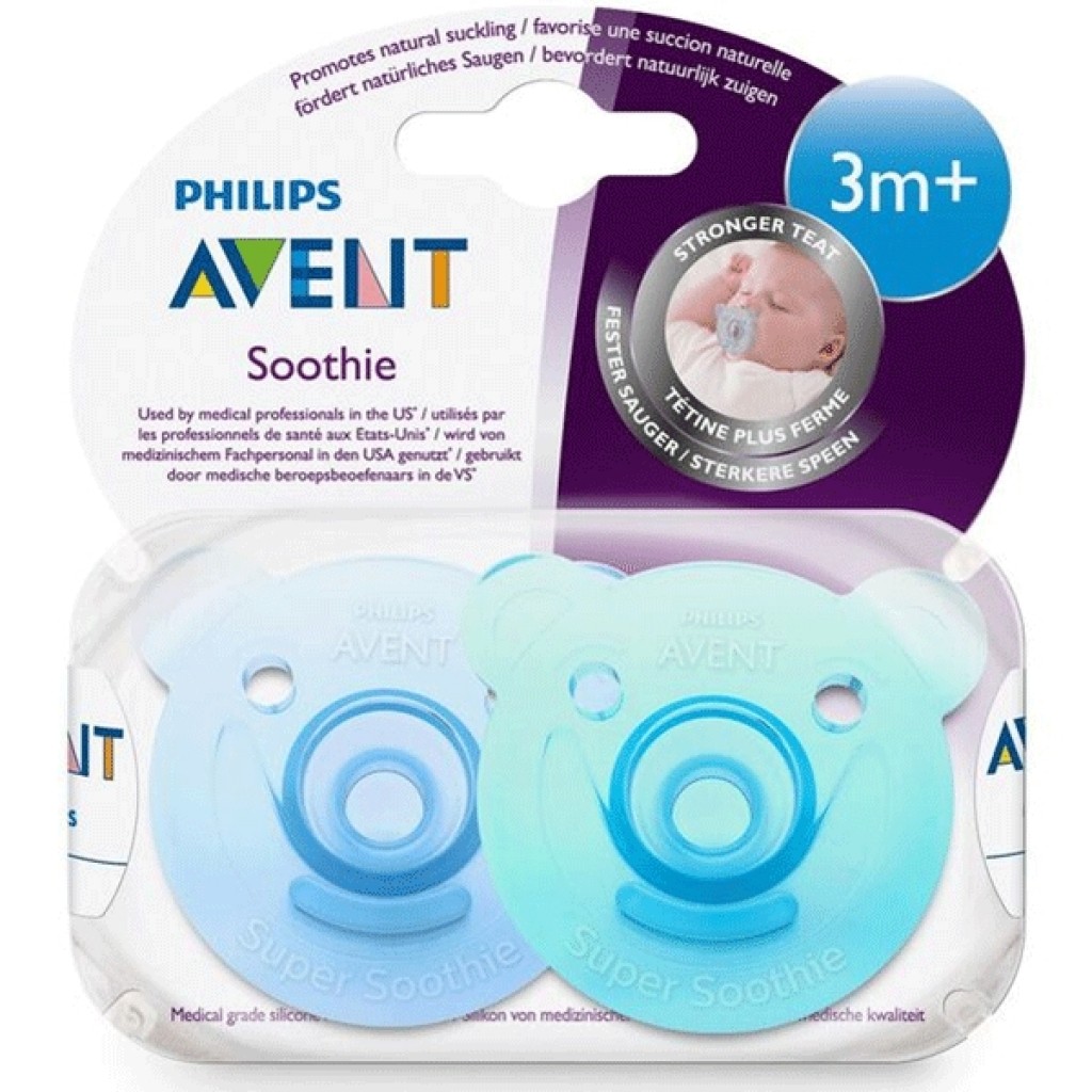 philips avent soothie pacifier 3m 
