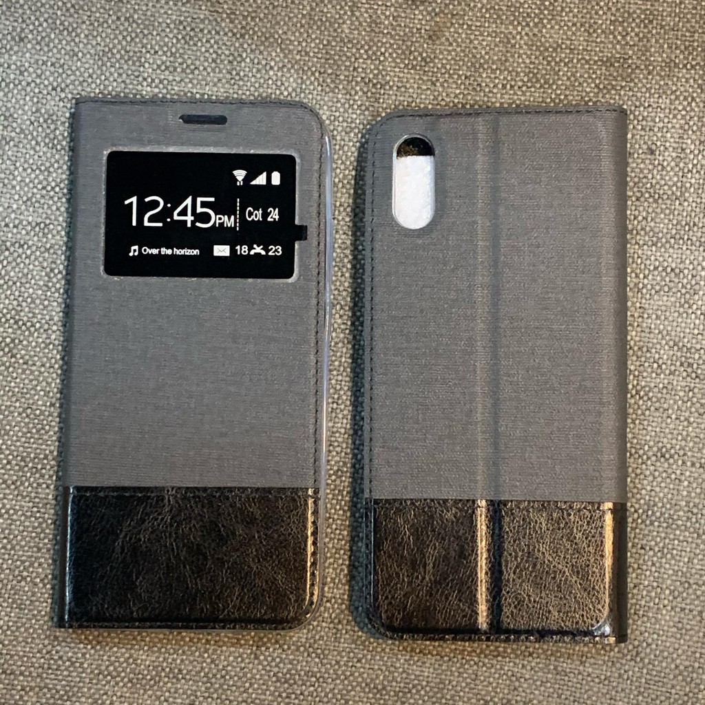 Redmi 9A window flip cover + Can Stand to View Shopee Malaysia