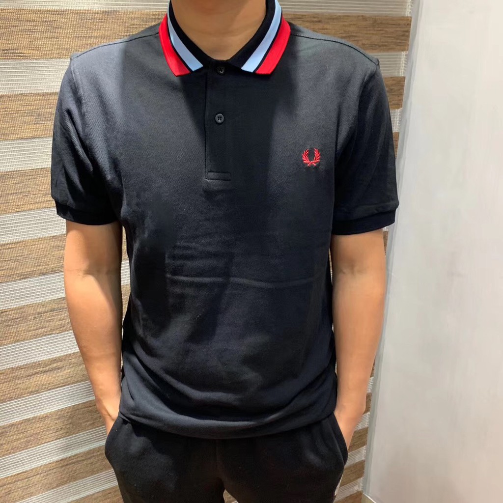 Fred Perry Bold Tipped Polo Shirt M4528 | Shopee Malaysia