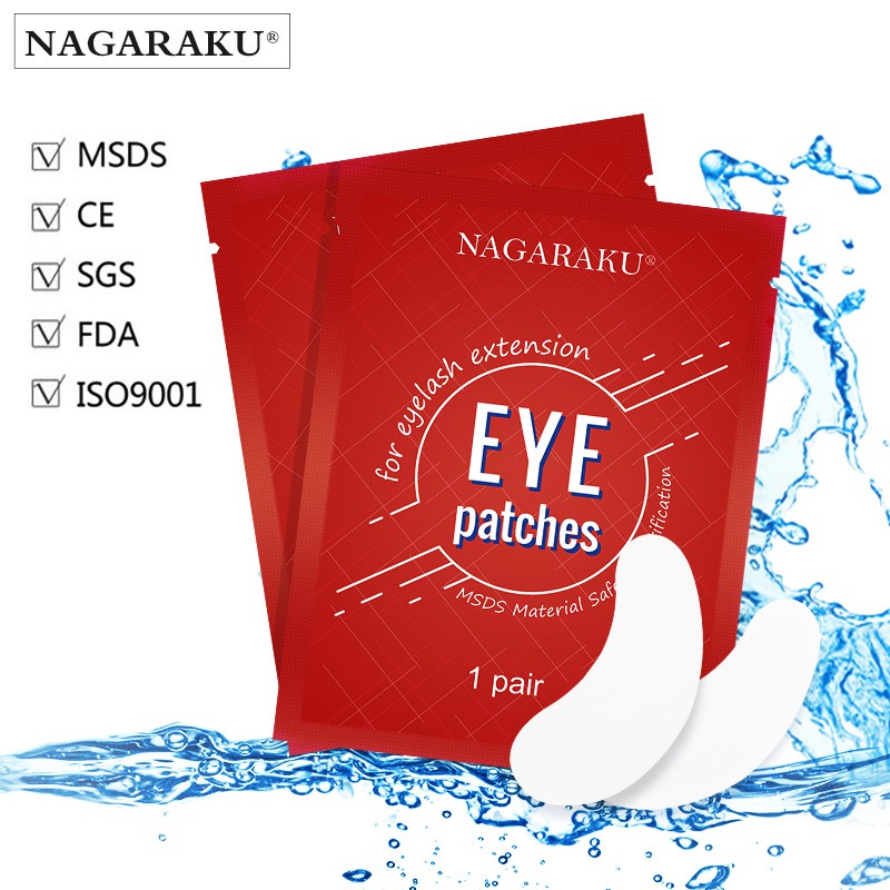 NAGARAKU Eye Patches For Eyelash Extension (20 Pairs/Set)